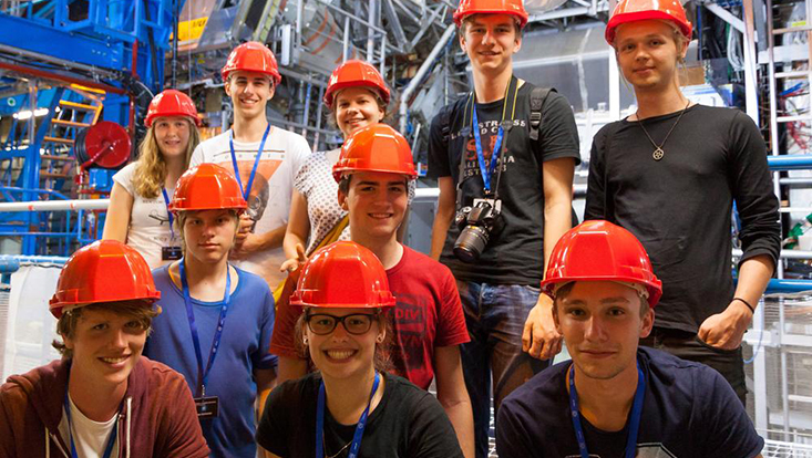 Students at CERN